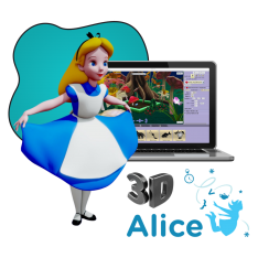 Alice 3d - КИБЕРшкола программирования для детей, компьютерные курсы для школьников, начинающих и подростков - KIBERone г. Усады