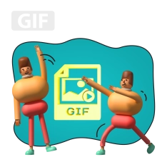 Gif-анимация - КИБЕРшкола программирования для детей, компьютерные курсы для школьников, начинающих и подростков - KIBERone г. Усады