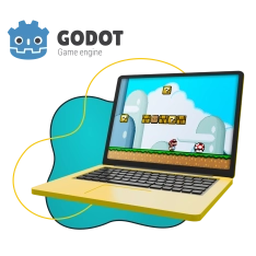 Godot. Основа создания легендарных игр - КИБЕРшкола программирования для детей, компьютерные курсы для школьников, начинающих и подростков - KIBERone г. Усады