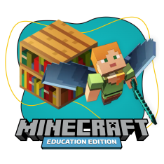Minecraft Education - КИБЕРшкола программирования для детей, компьютерные курсы для школьников, начинающих и подростков - KIBERone г. Усады