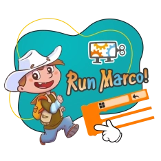 Квест – кодинг Run Marco! Учимся думать, как разработчик - КИБЕРшкола программирования для детей, компьютерные курсы для школьников, начинающих и подростков - KIBERone г. Усады