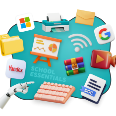 Цифровая база для школьника - КИБЕРшкола программирования для детей, компьютерные курсы для школьников, начинающих и подростков - KIBERone г. Усады