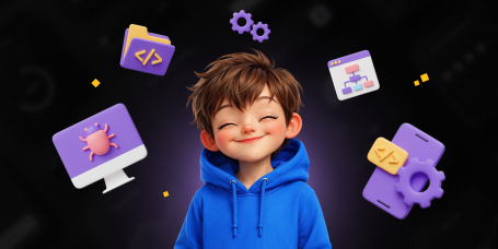 Идеальный сайт с нуля: код, дизайн и AI-помощник - КИБЕРшкола программирования для детей, компьютерные курсы для школьников, начинающих и подростков - KIBERone г. Усады